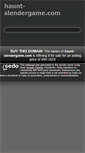 Mobile Screenshot of haunt-slendergame.com